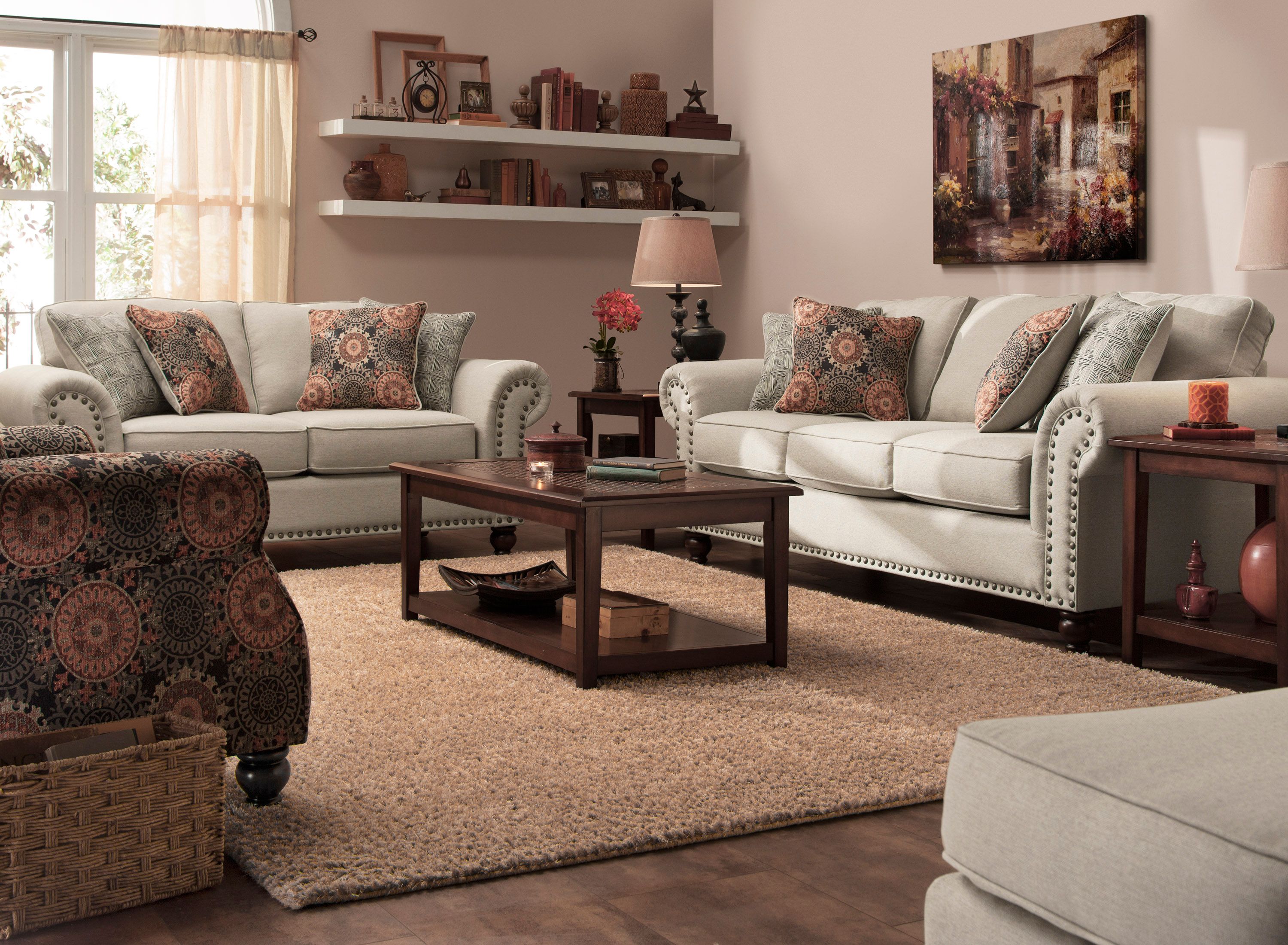 Corliss Living Room Set | Raymour u0026 Flanigan