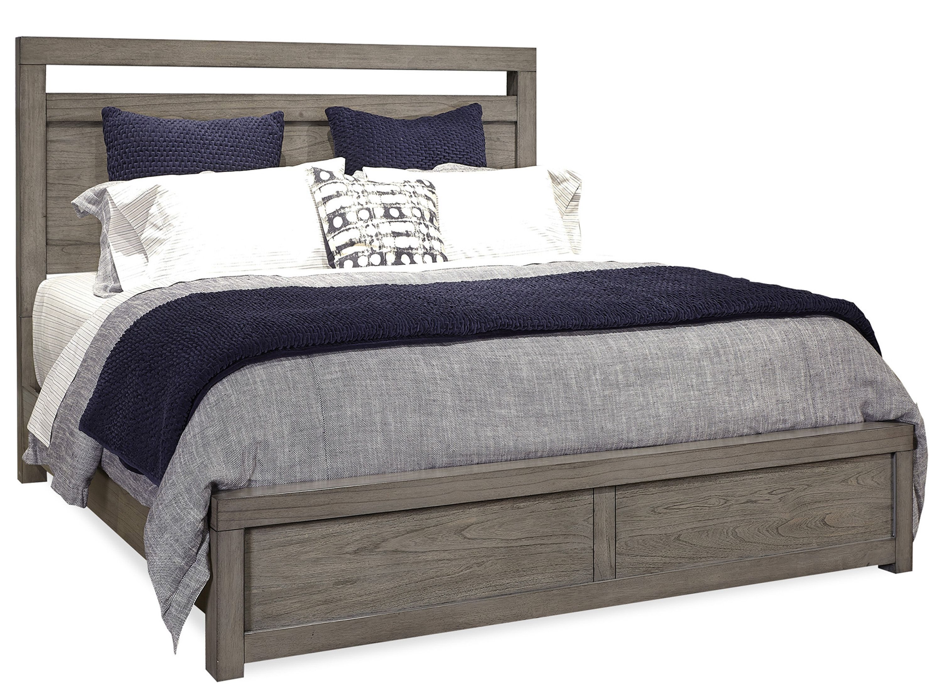 Modern Loft Panel Bed Raymour & Flanigan