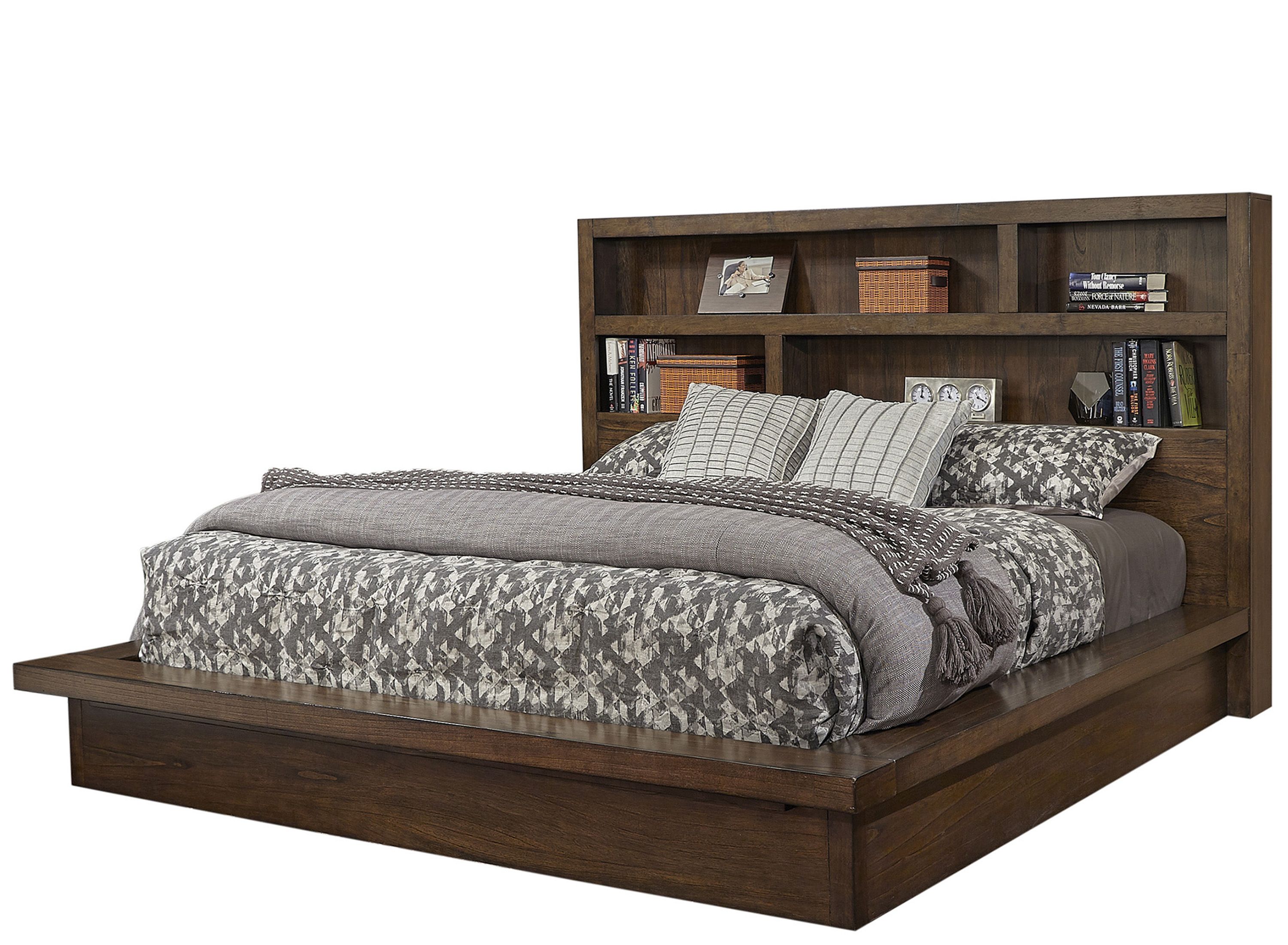 Modern Loft Queen Platform Bed | Raymour & Flanigan