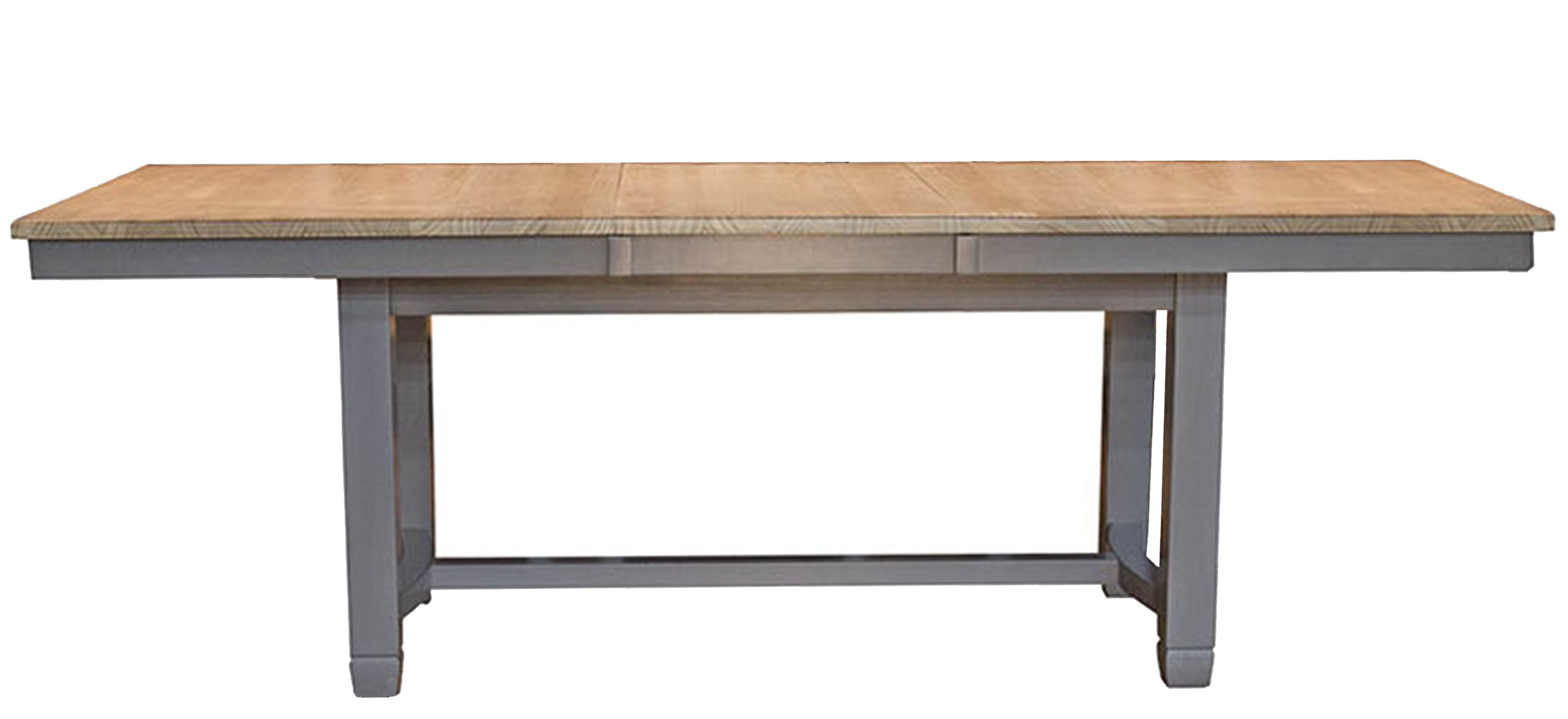 Port Townsend Rectangular Trestle Single Leaf Dining Table