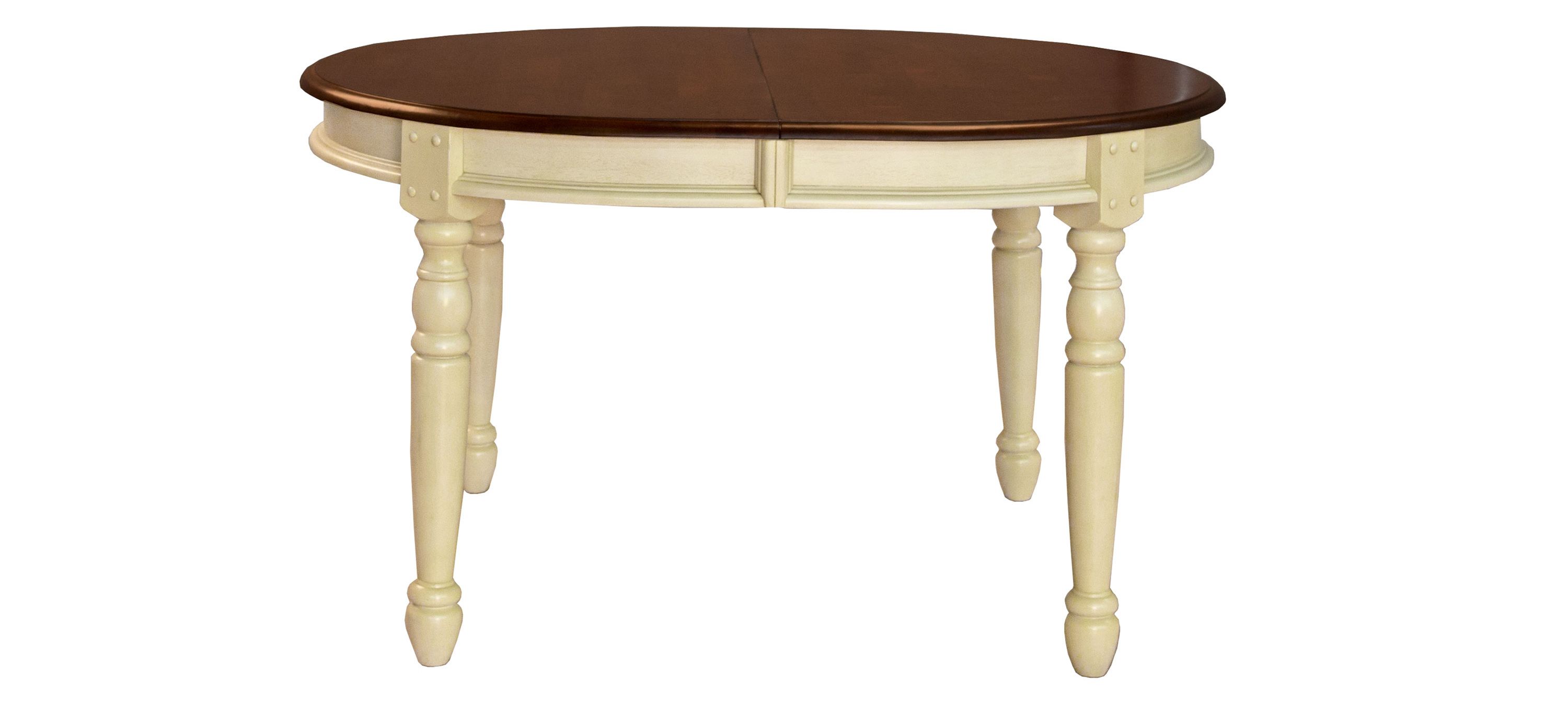 British Isles Oval Double-Leaf Dining Table