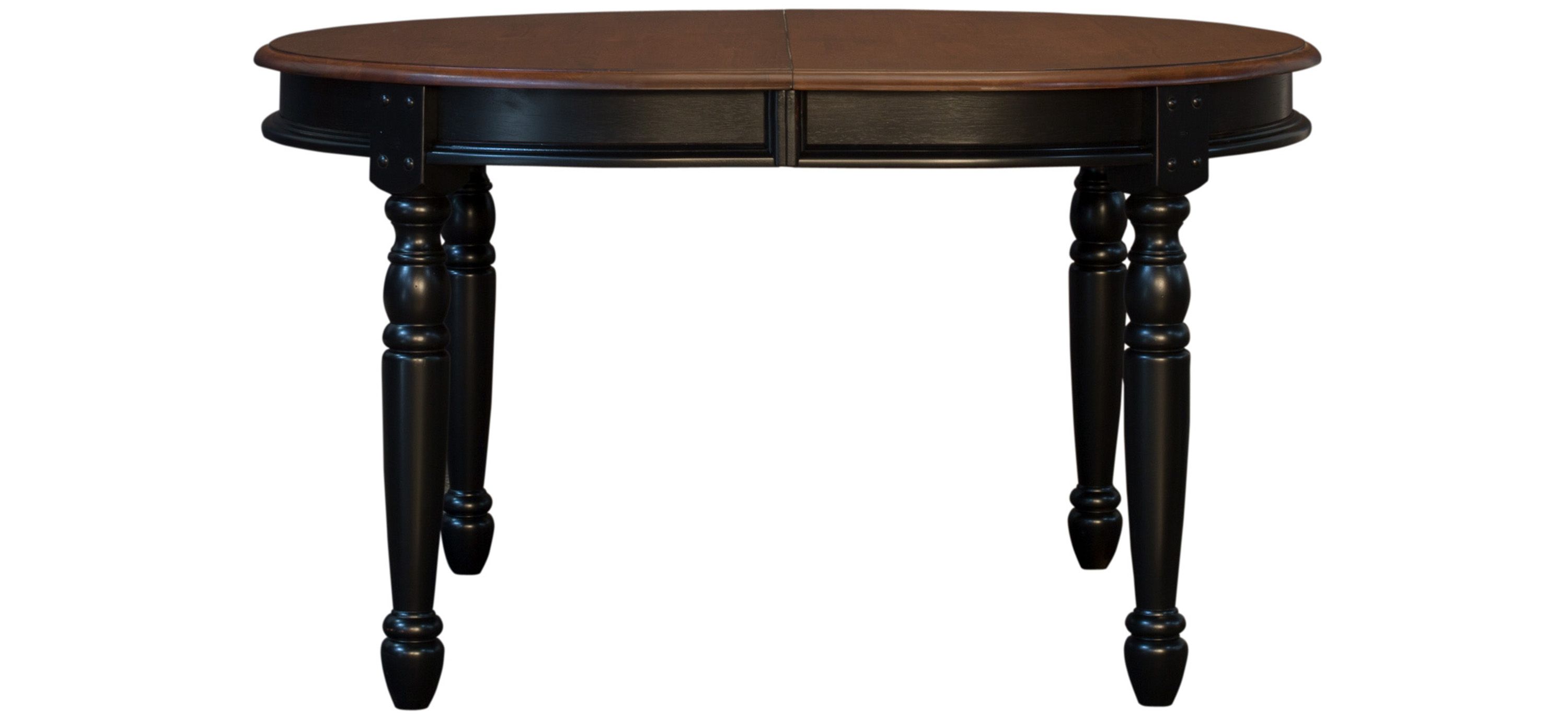 British Isles Oval Dining Table with Leaves