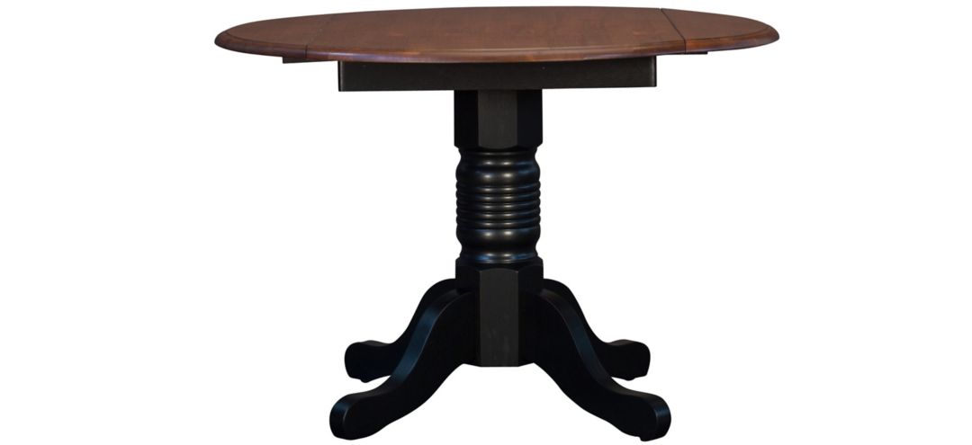 British Isles Round Drop-Leaf Dining Table