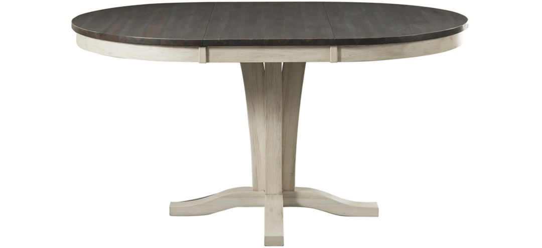 Huron Round Single Leaf Dining Table