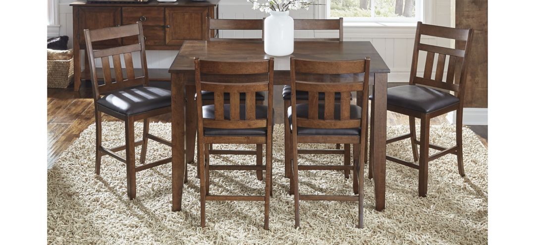 Mase Gathering 7-pc. Counter-Height Dining Set