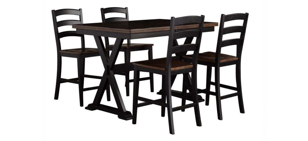Stone Creek 5-pc. Counter-Height Dining Set