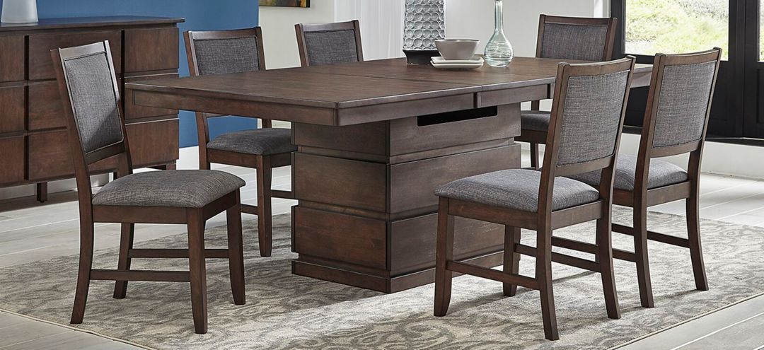 Chesney 7-pc. Dining Set with Adjustable-Height Table