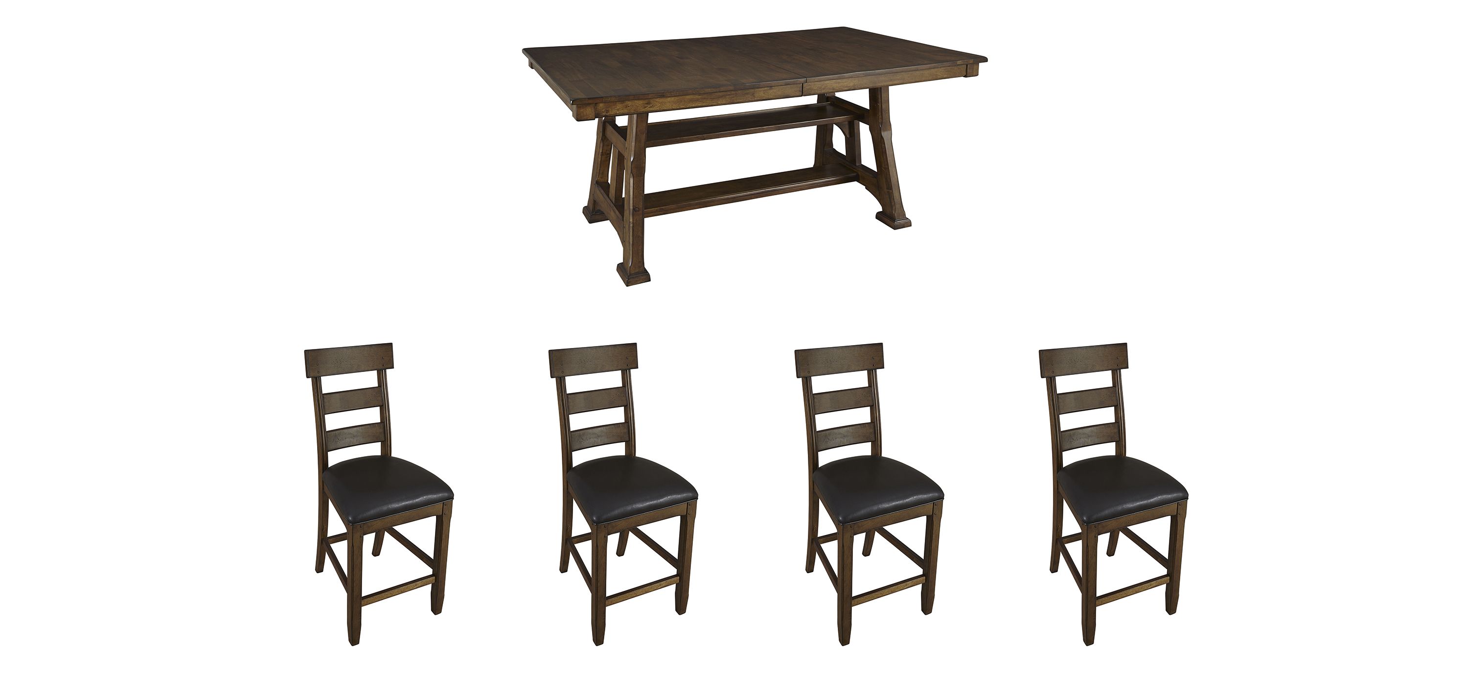 Ozark Gathering 5-pc. Counter-Height Dining Set