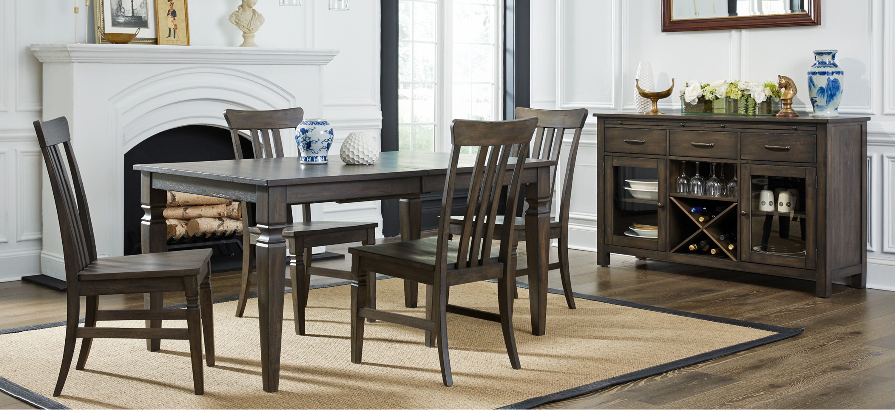 Kingston 5-pc. Rectangular Dining Set with Butterfly Leaf