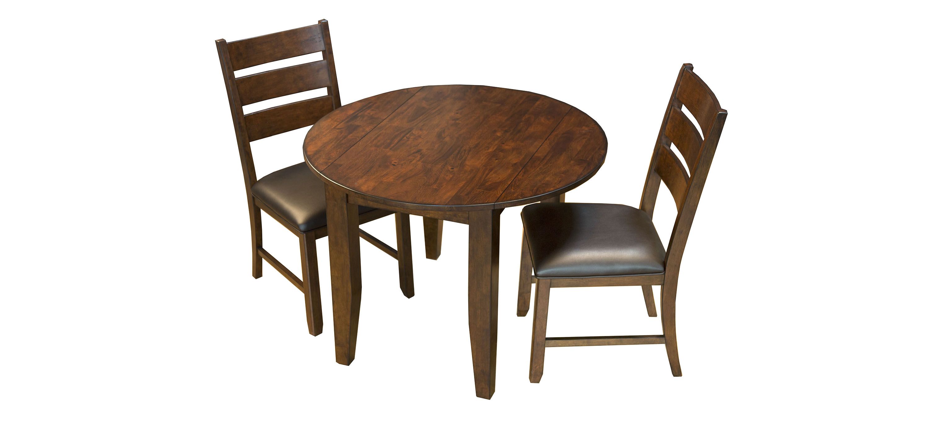 Mase 3-pc. Drop Leaf Dining Set w/ Ladderback Chairs