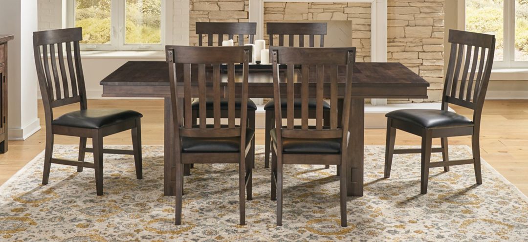 Bremerton 7-pc. Rectangular Dining Set with Butterfly Leaf