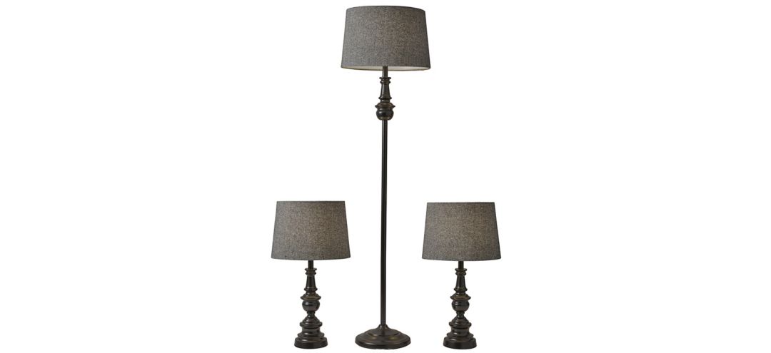 Chandler Floor and Table Lamp Set