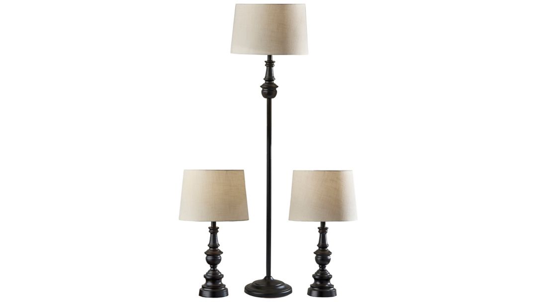 Chandler Floor and Table Lamp Set