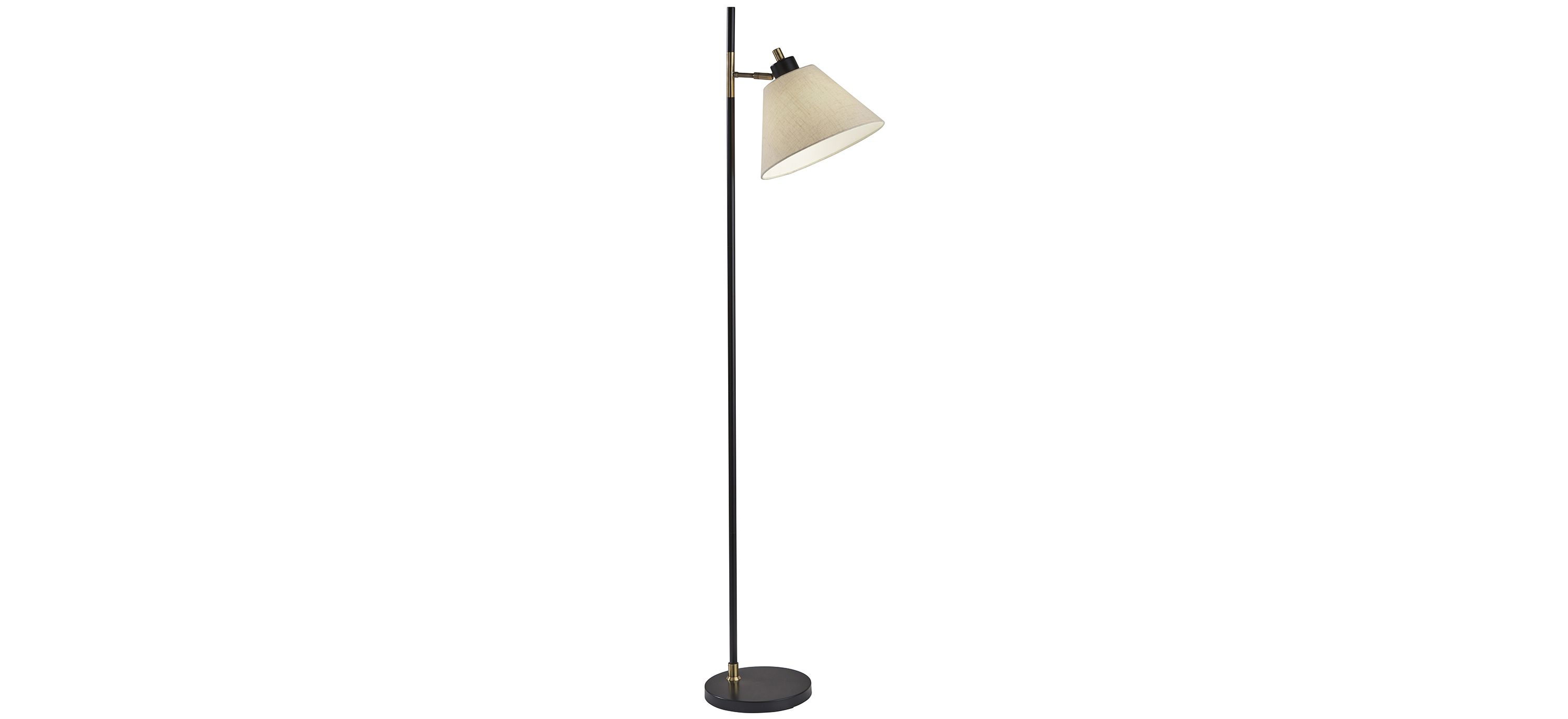 Matthew Black Floor Lamp