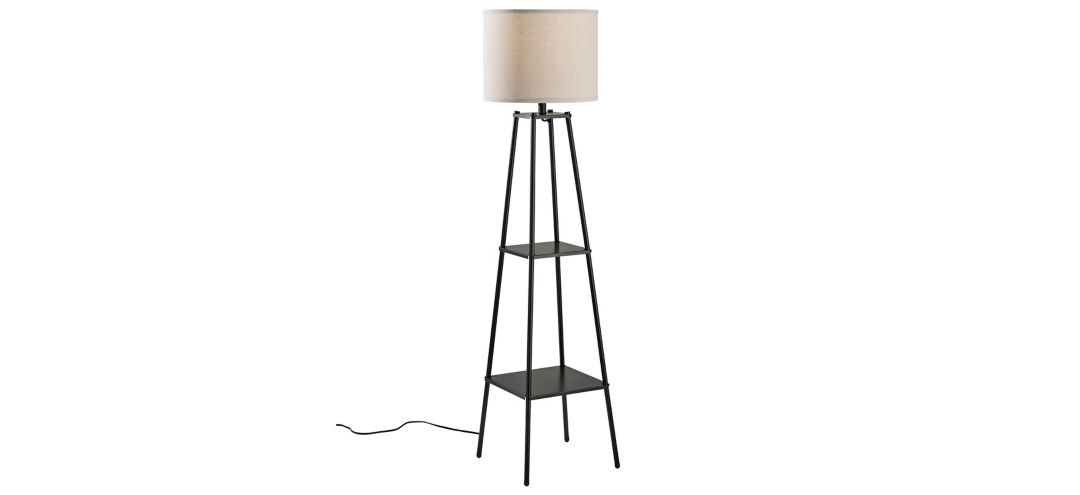 Adrian Floor Lamp w/ Shelves