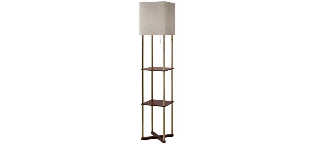 Harrison Floor Lamp w/ Shelves