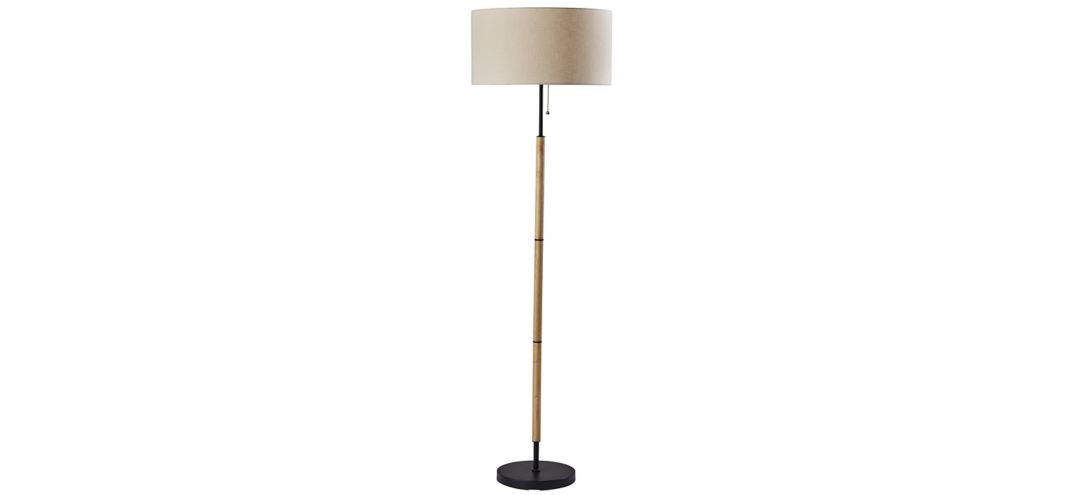 3377-12 Hamilton Wood Floor Lamp sku 3377-12