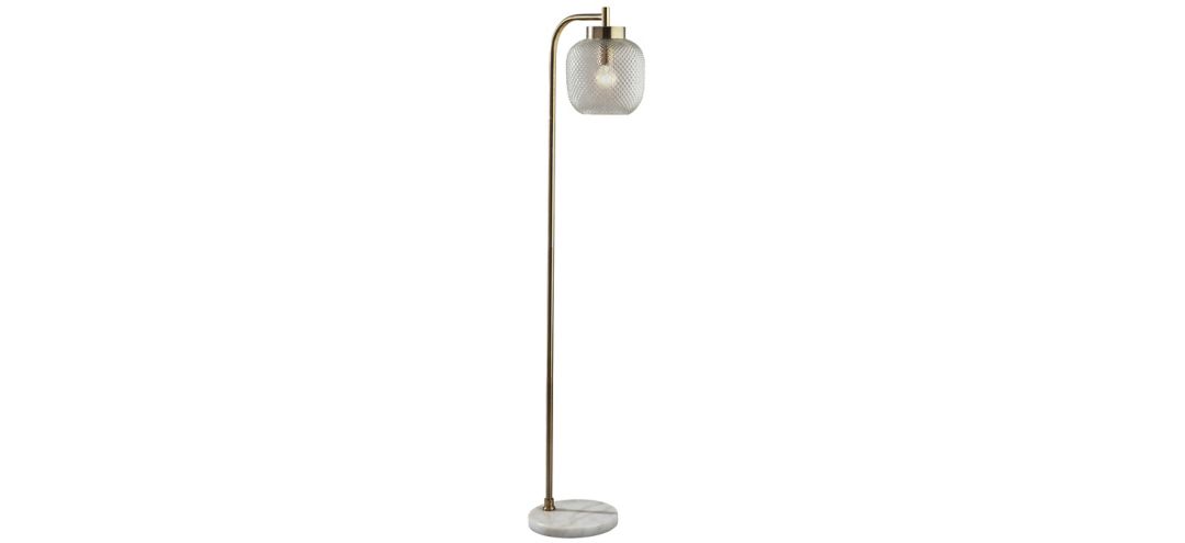 3779-21 Natasha Brass Floor Lamp sku 3779-21