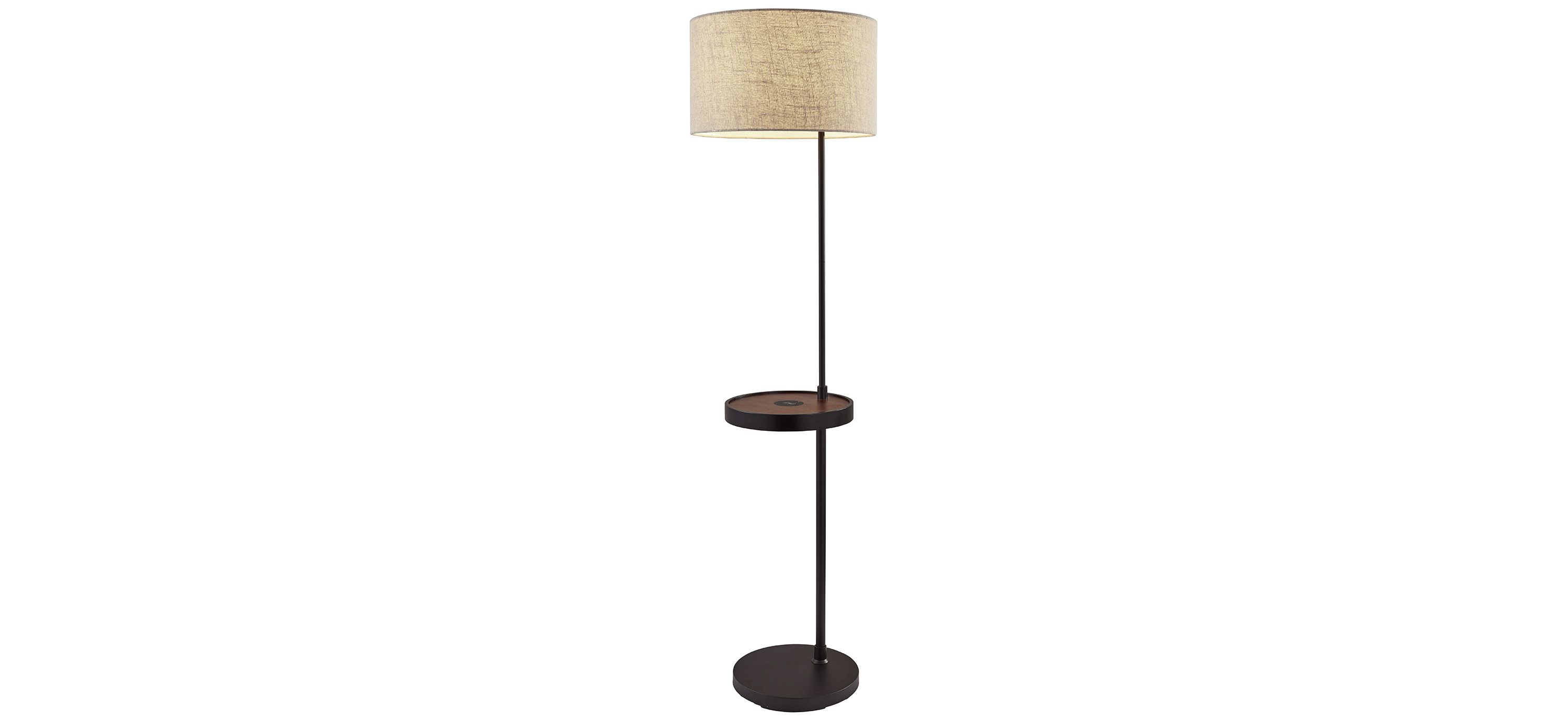 351241290 Oliver Wireless Charging Shelf Floor Lamp sku 351241290