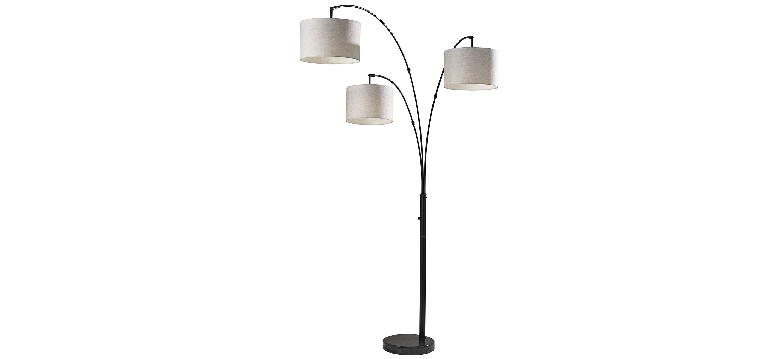 Bowery 3-Arm Arc Lamp