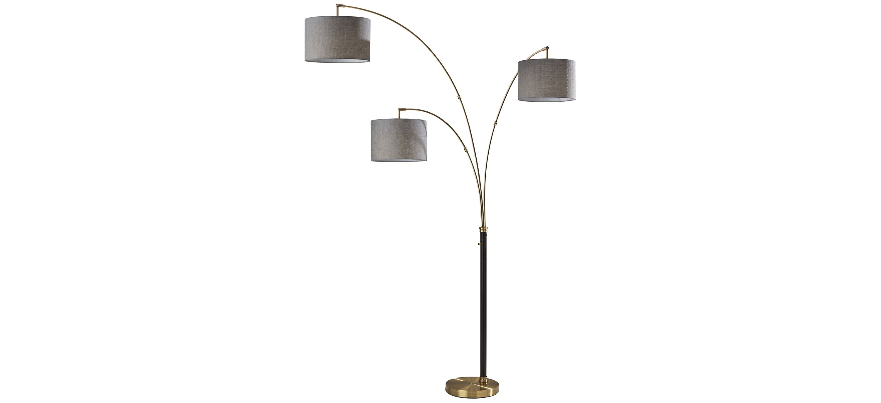 Bergen 3-Arm Arc Lamp