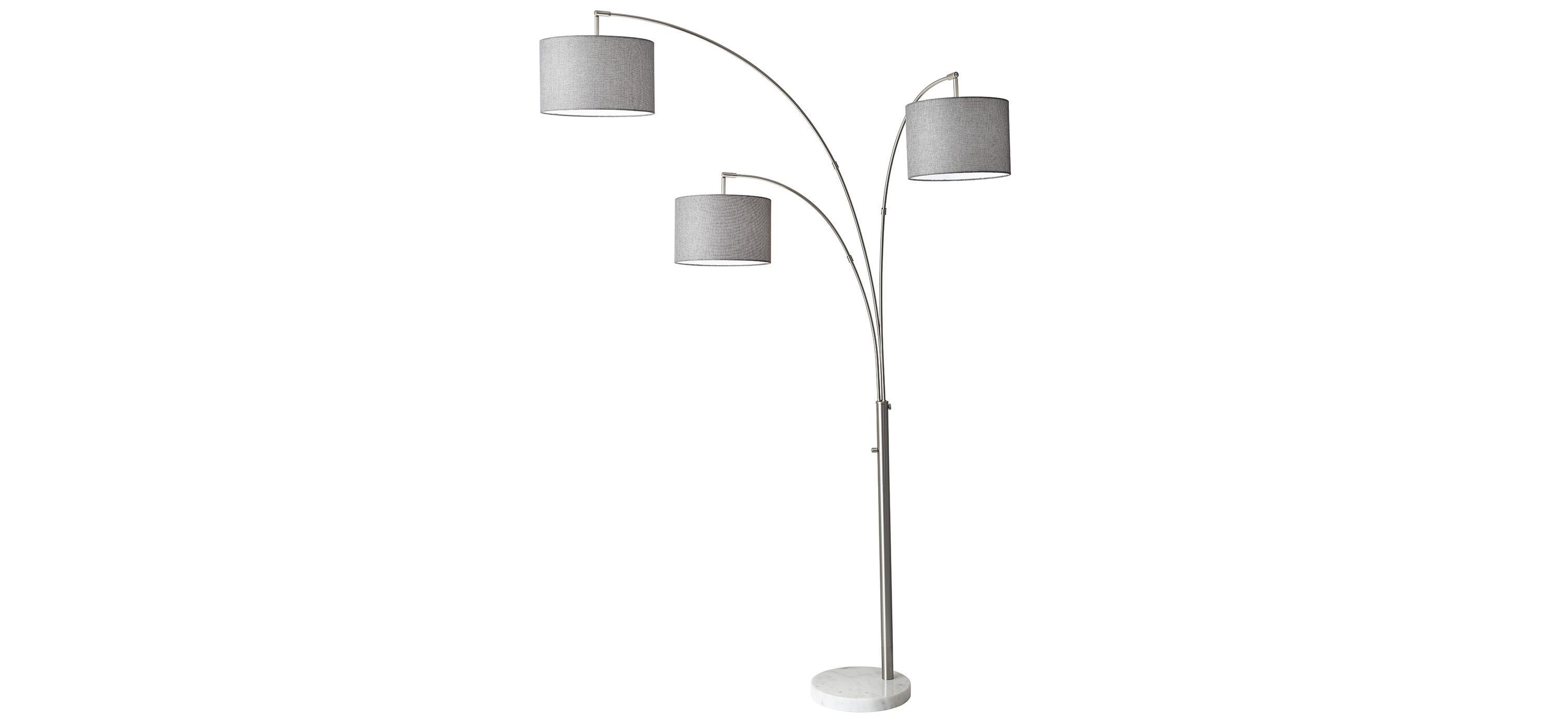 Bowery 3-Arm Arc Lamp