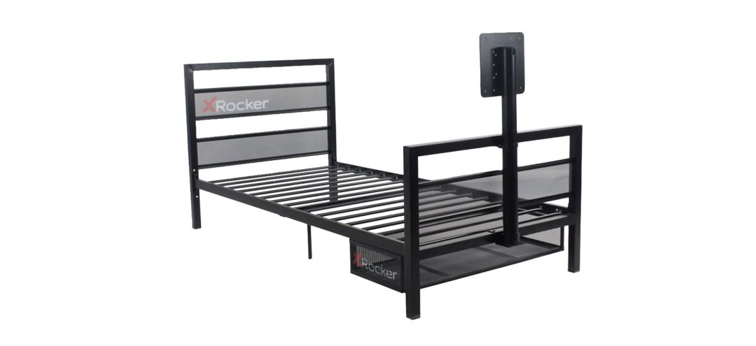 2111101 X Rocker Basecamp TV Twin Gaming Bed sku 2111101