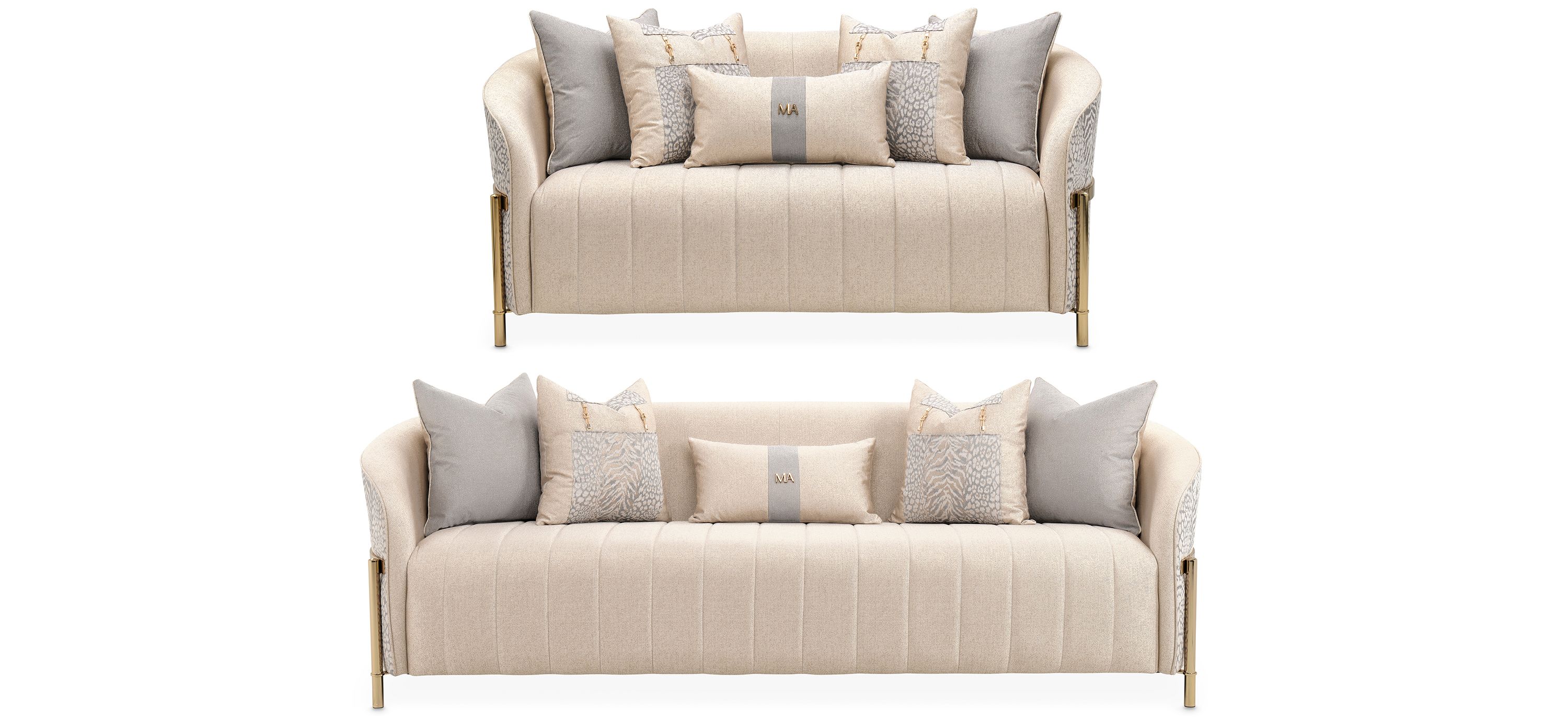 Lisbon 2-pc. Sofa and Loveseat