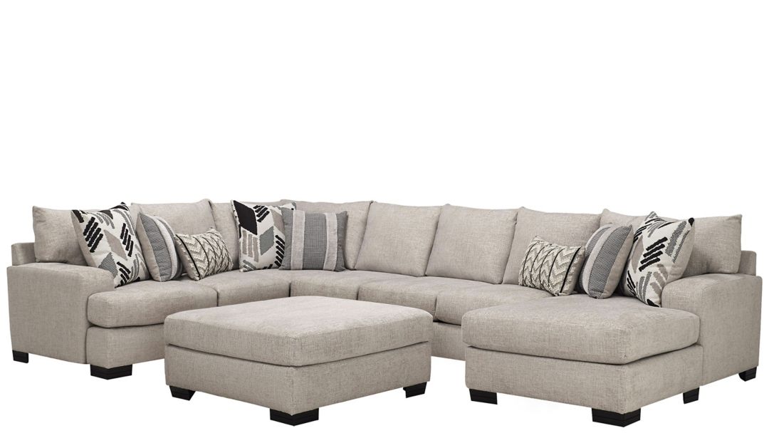 299087859 Cooper 5-pc. Sectional w/ Cocktail Ottoman sku 299087859