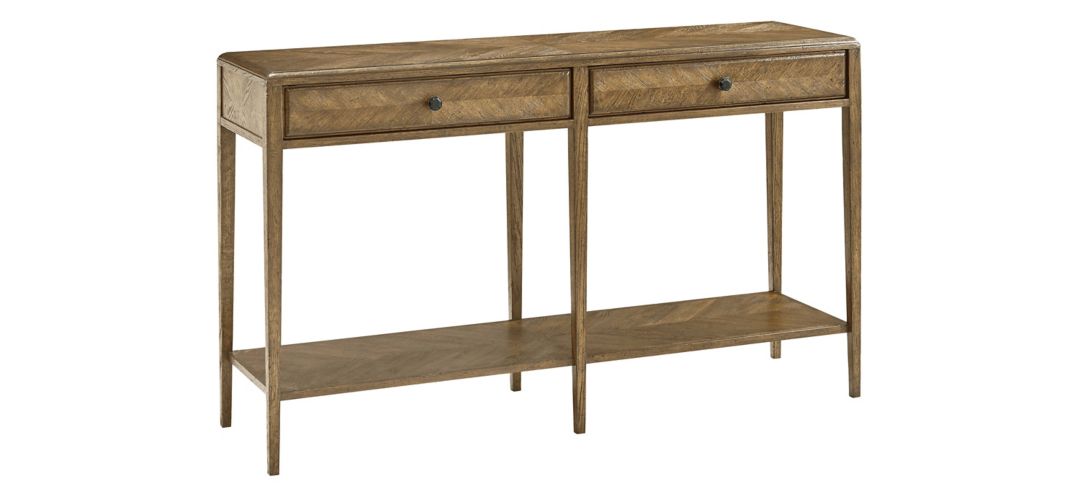 Nova Two Frieze Drawers Console Table