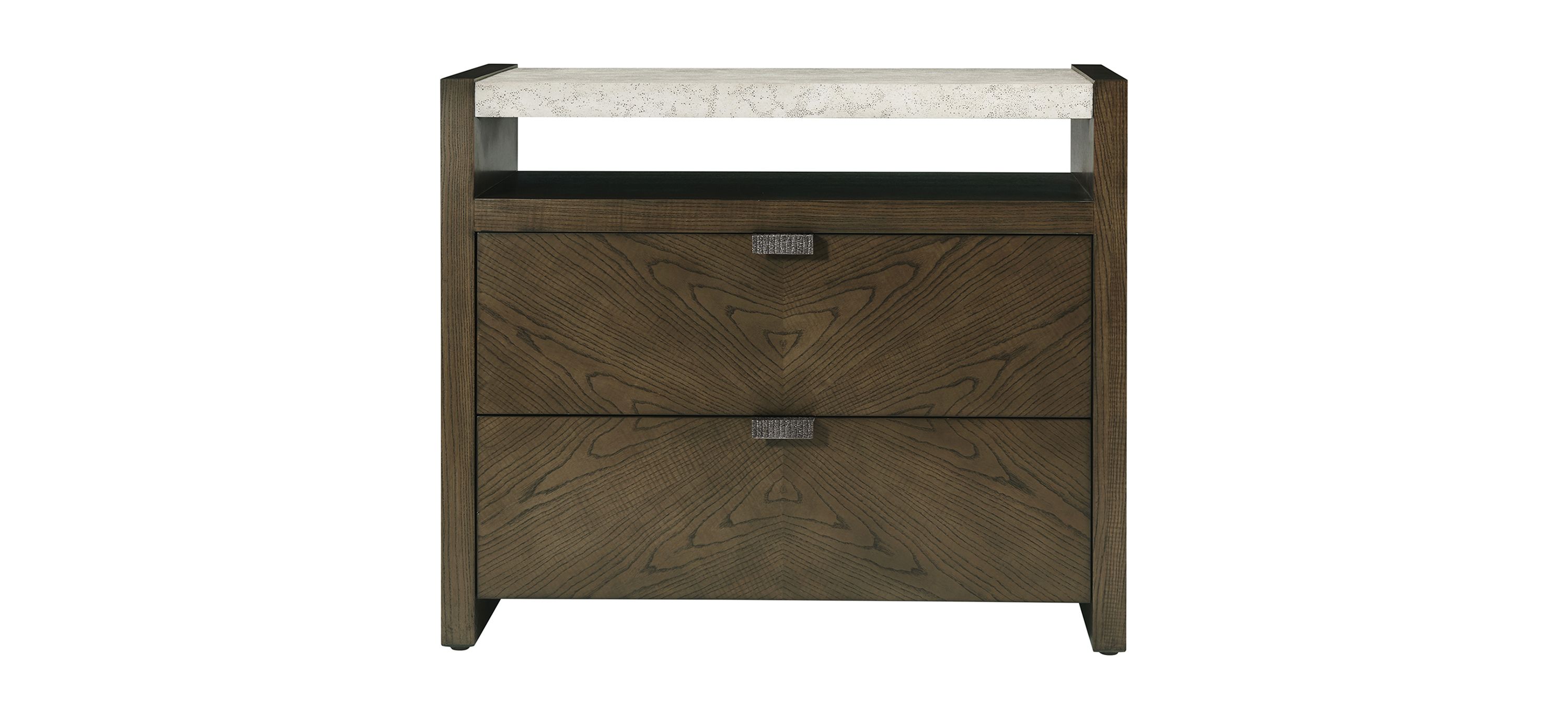 Catalina Two Drawer Nightstand