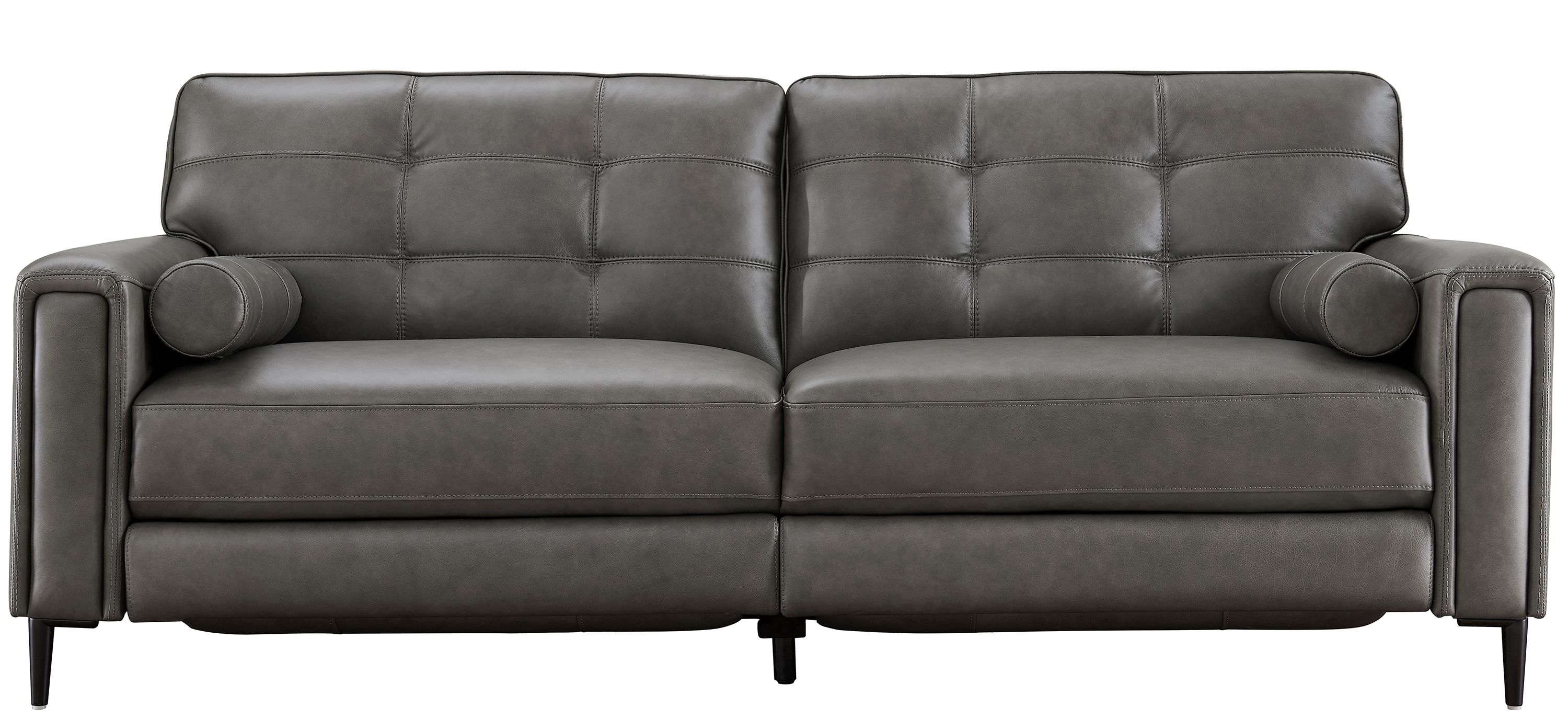Brando Power Footrest Leather Sofa