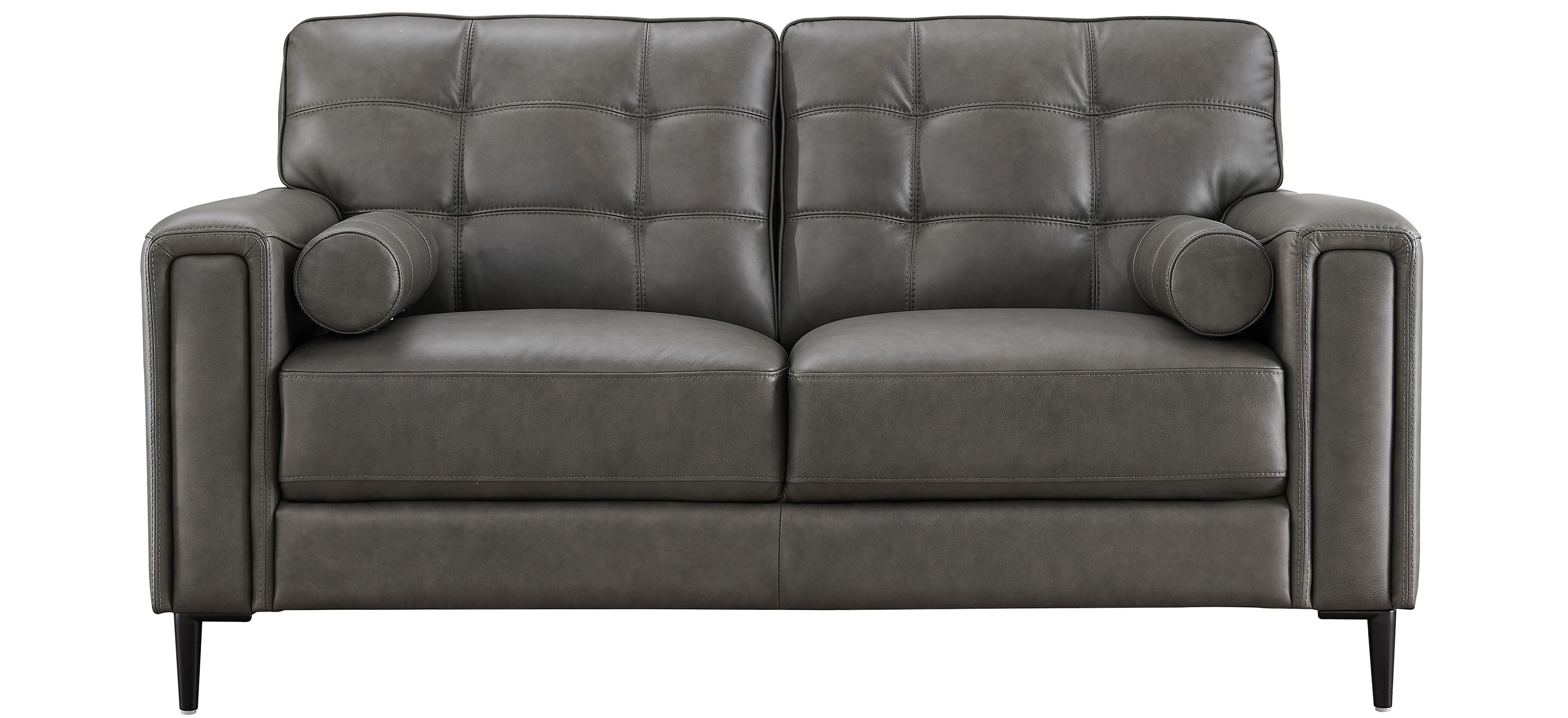 Brando Leather Loveseat