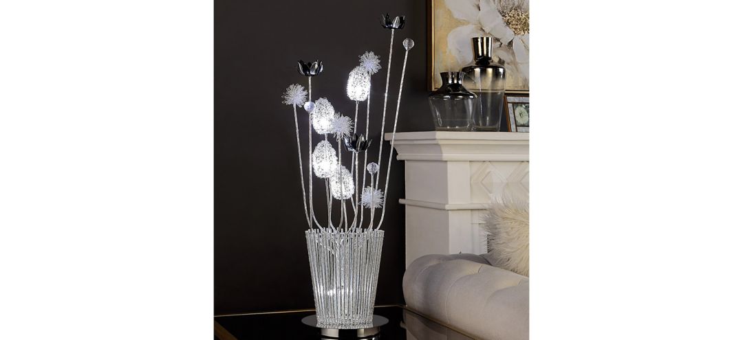 Glass Garden Table Lamp