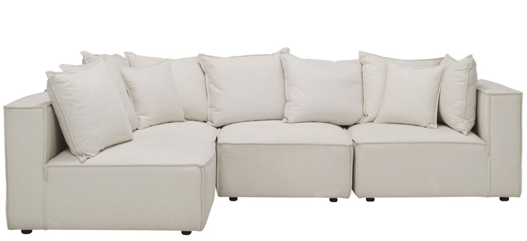 Loris Chenille 4-pc. Pit Sectional