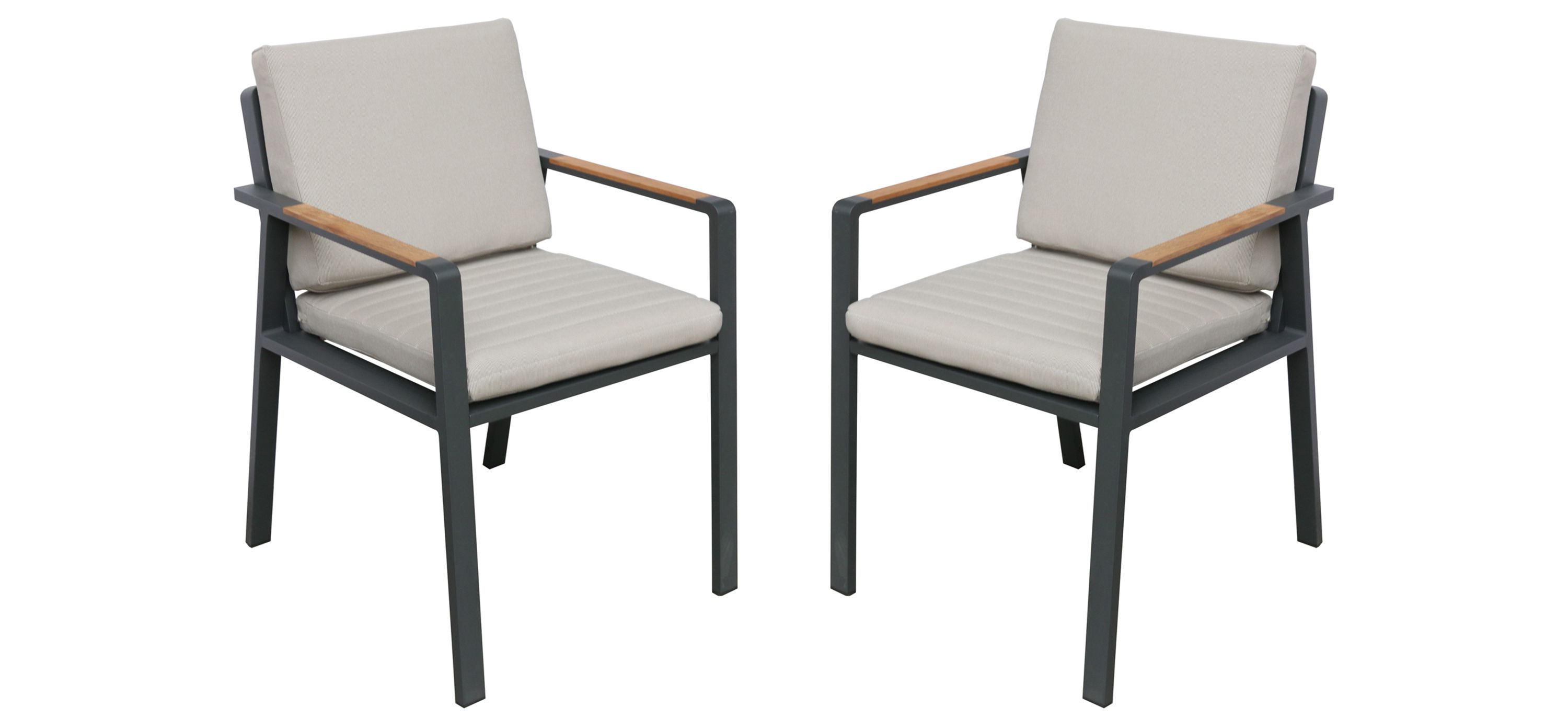 Nofi Outdoor Dining Chairs - Set of 2