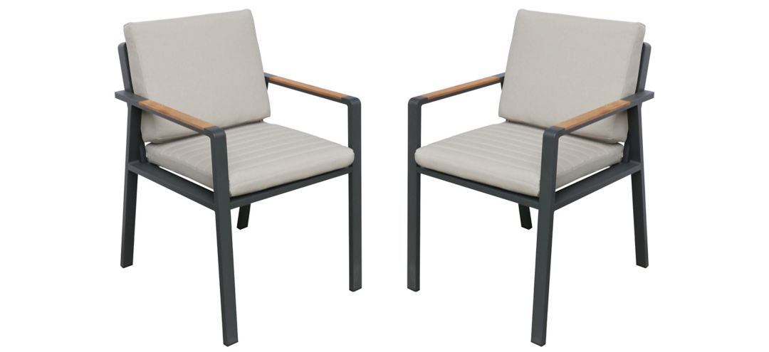 Nofi Outdoor Dining Chairs - Set of 2