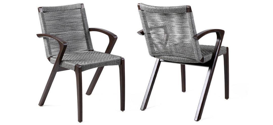 241410110 Oasis Outdoor Dining Chairs - Set of 2 sku 241410110