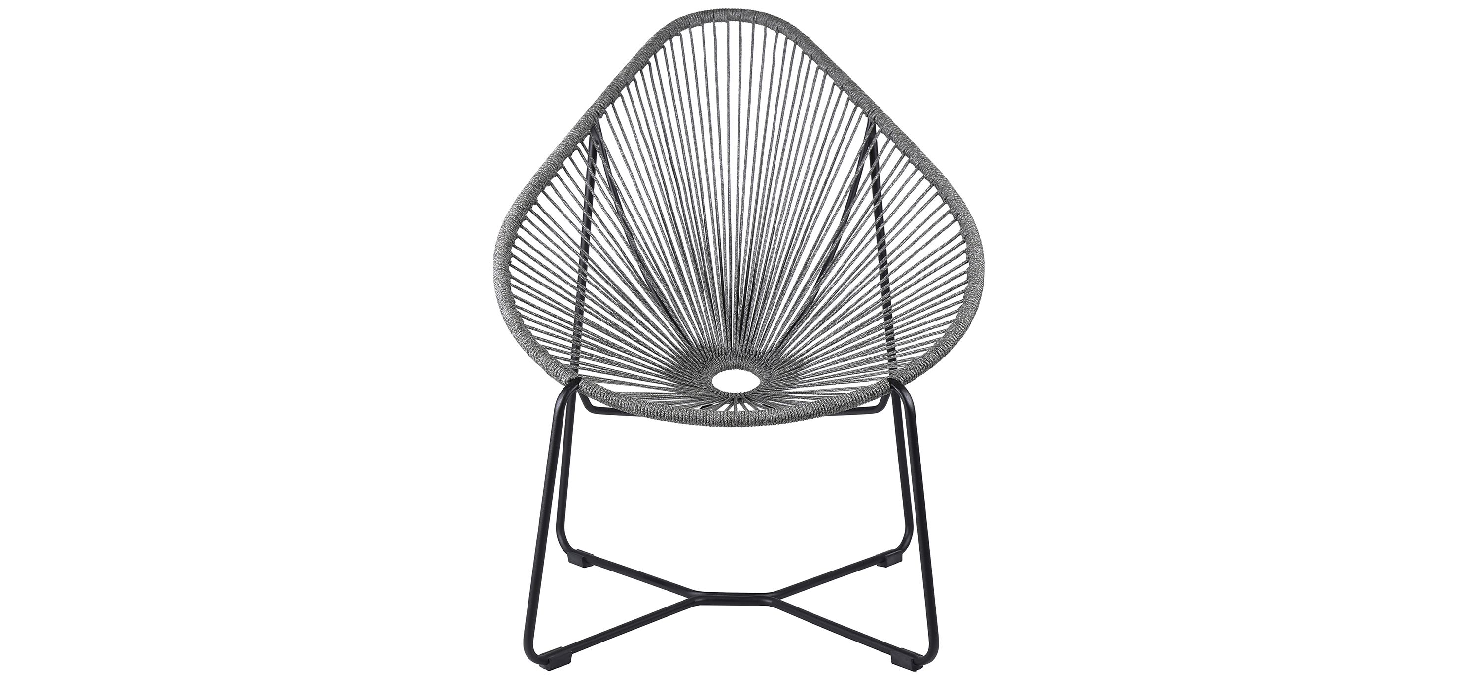 Acapulco Indoor Outdoor Steel Papasan Lounge