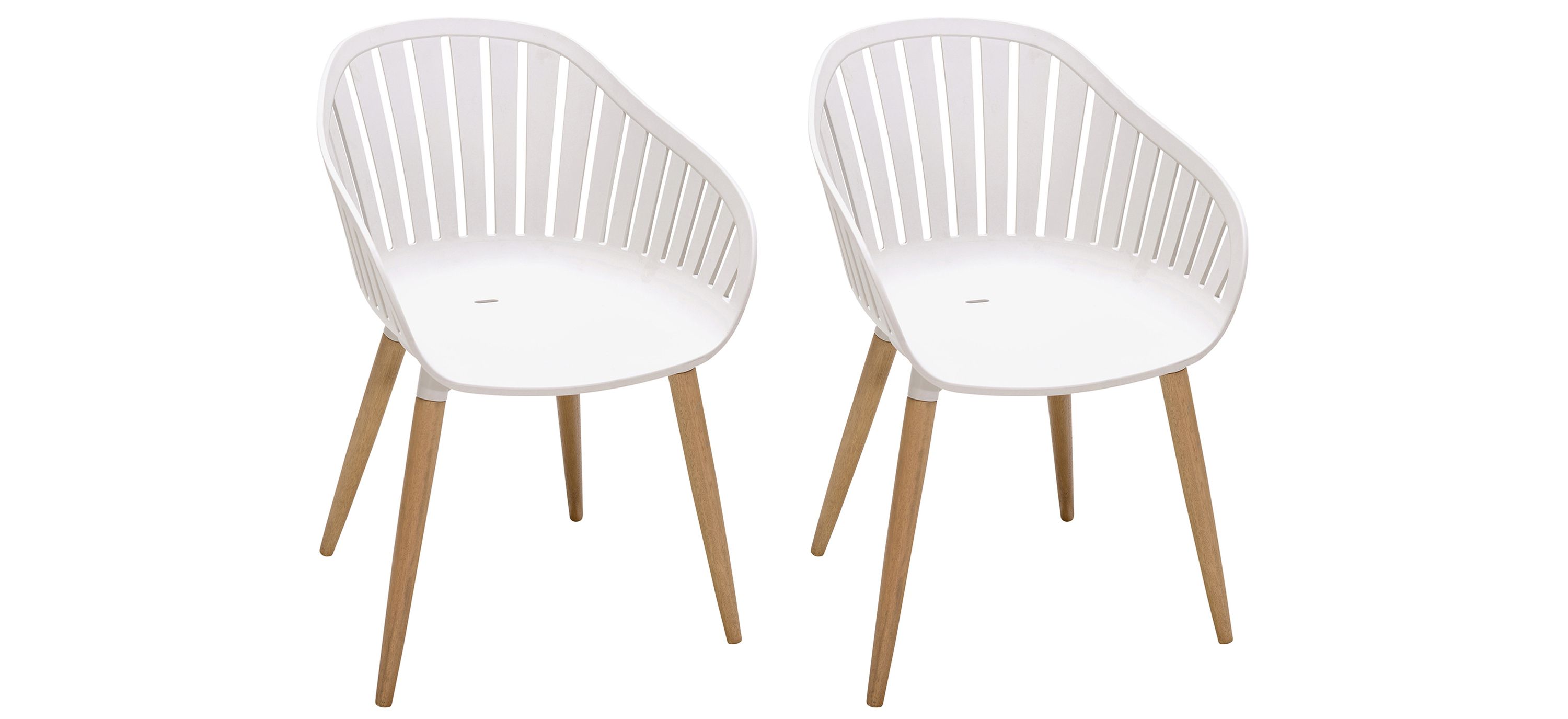 Nassau Outdoor Dining Chairs - Set of 2