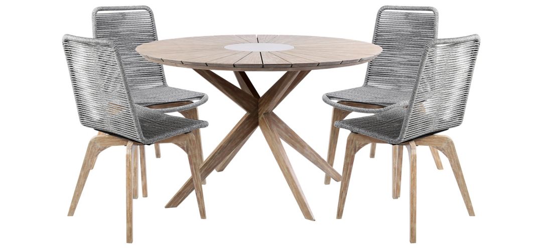 299410140 Oasis 5-pc. Outdoor Dining Set sku 299410140