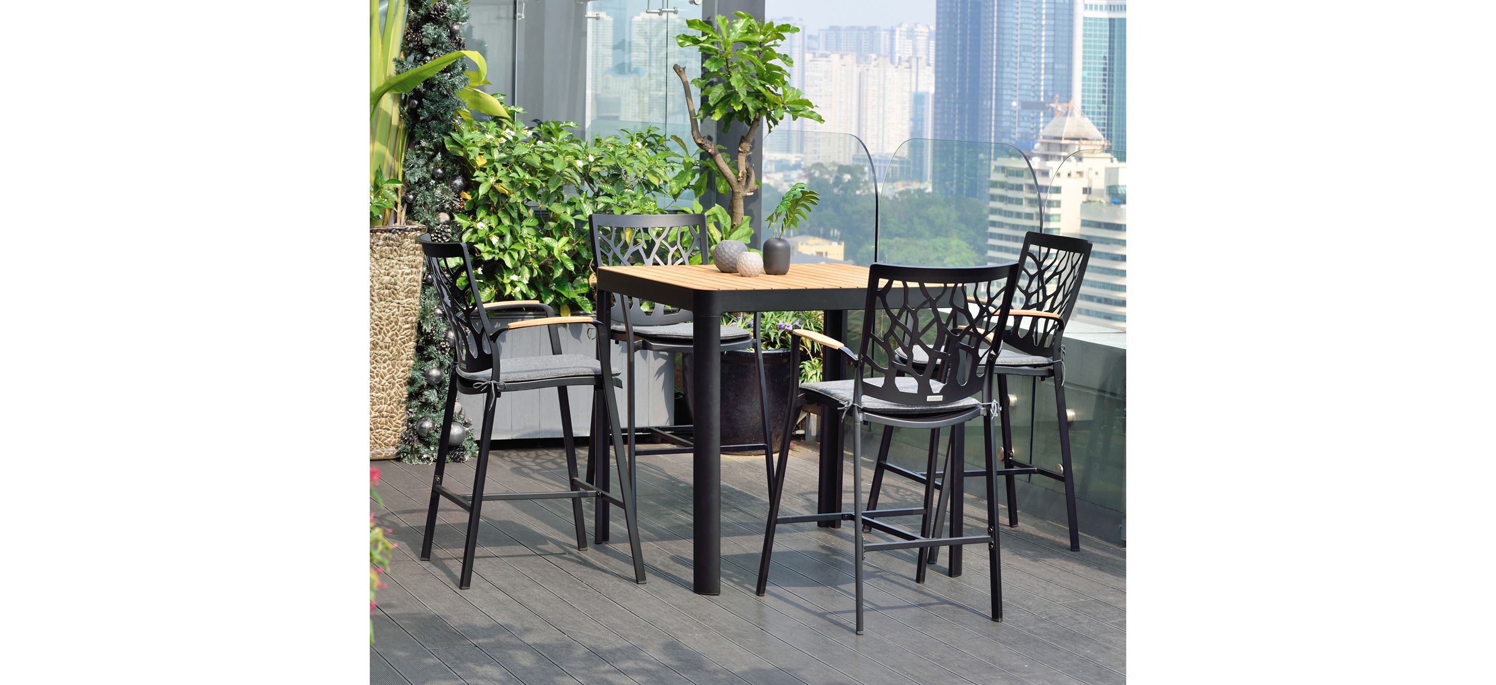 Portals 5-pc. Bar-Height Outdoor Patio Set