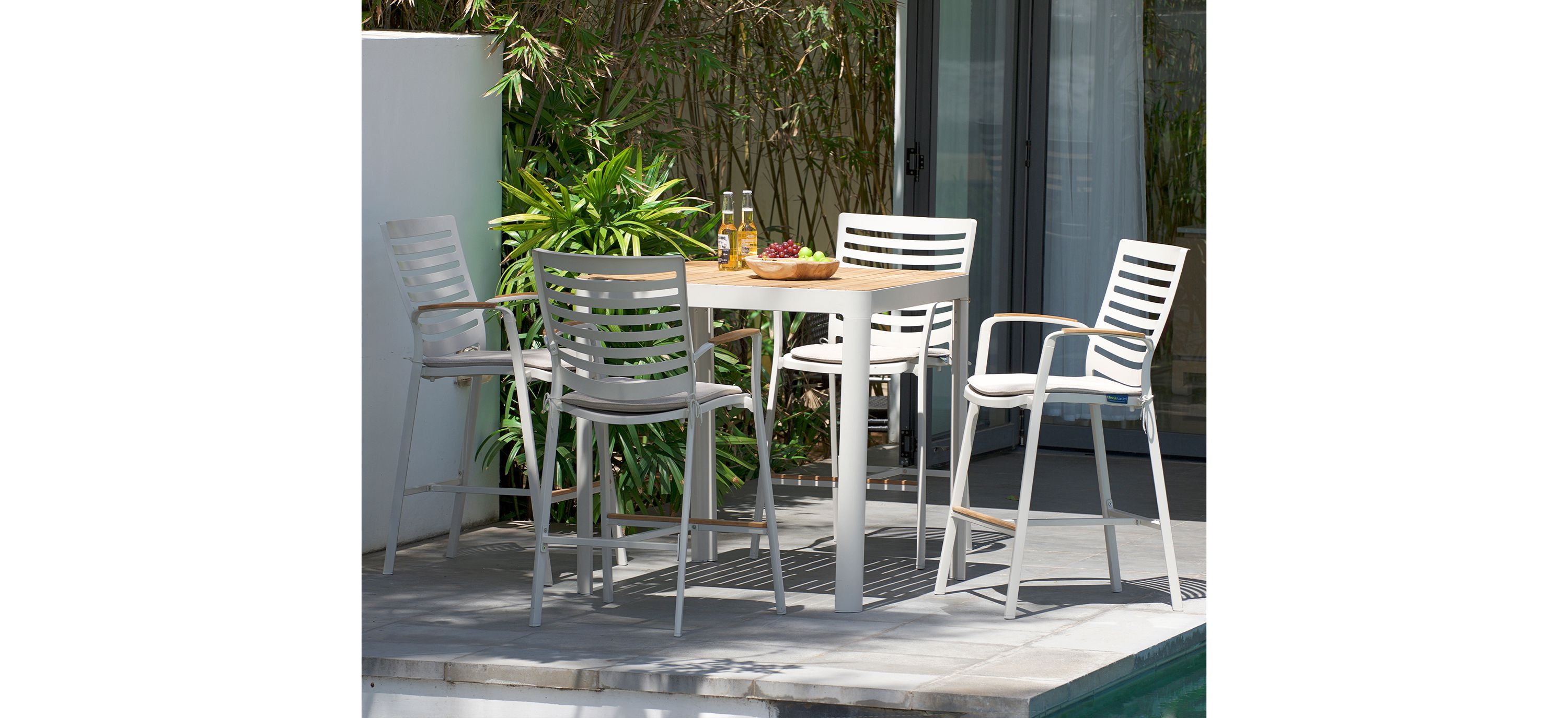 Portals 5-pc. Bar-Height Outdoor Dining Set