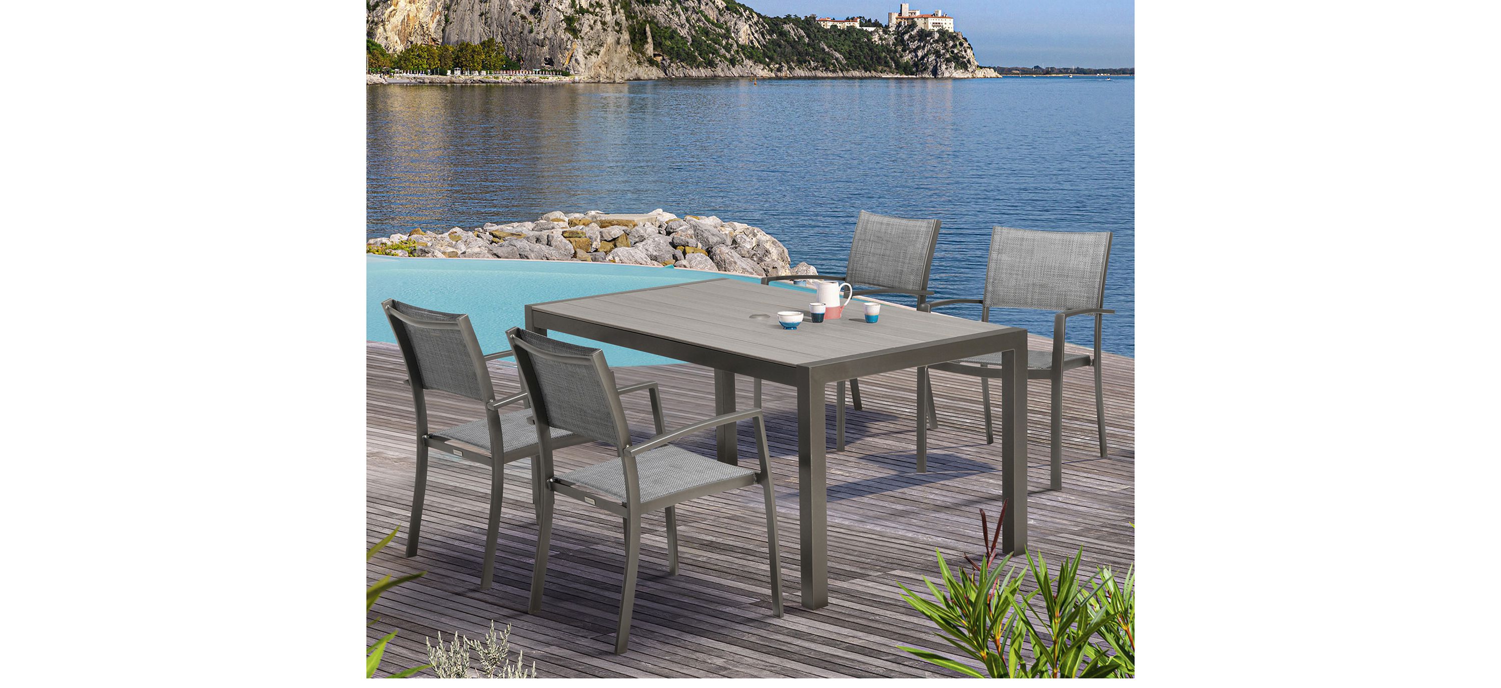 Solana 5-pc. Rectangular Outdoor Dining Set