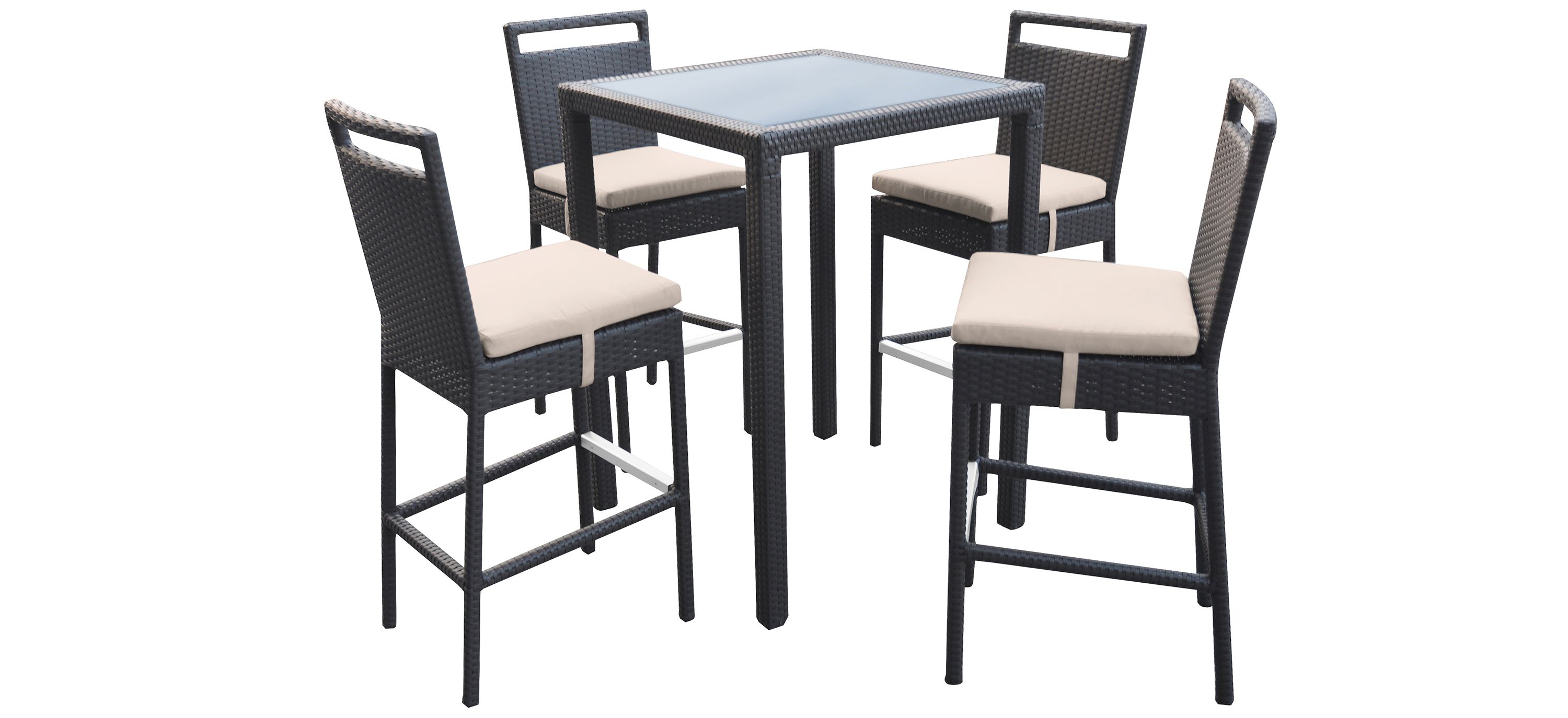 Tropez 5-pc. Outdoor Bar-Height Dining Set