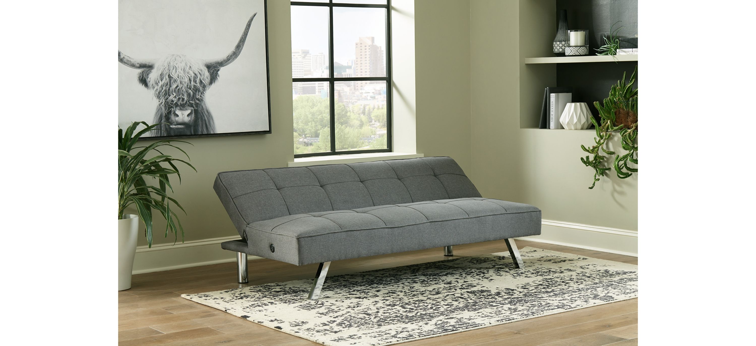 Santini Armless Klick Klak Sofa