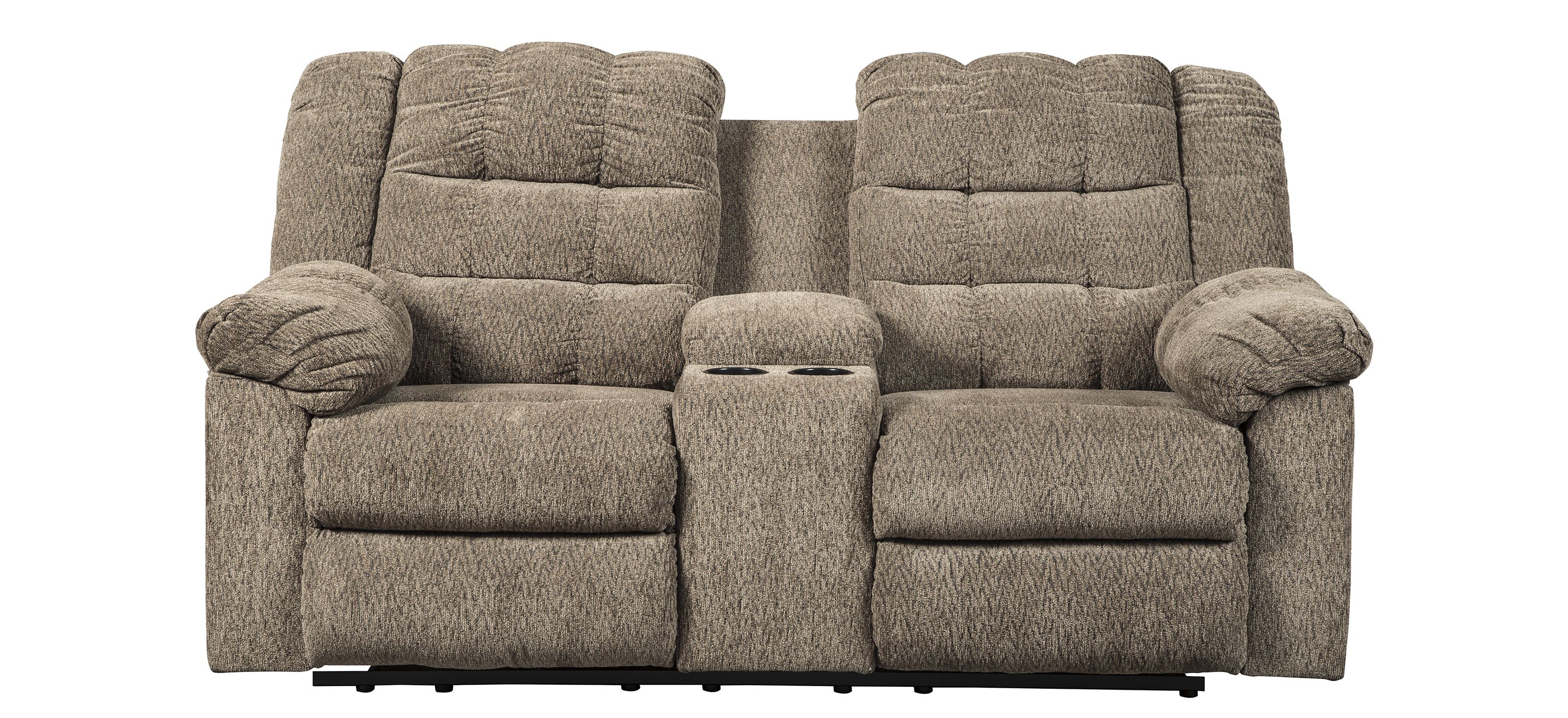 Workhorse Reclining Loveseat w/ Console