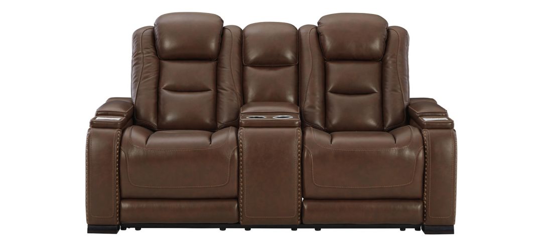 208208180 The Man-Den Power Reclining Loveseat with Console sku 208208180