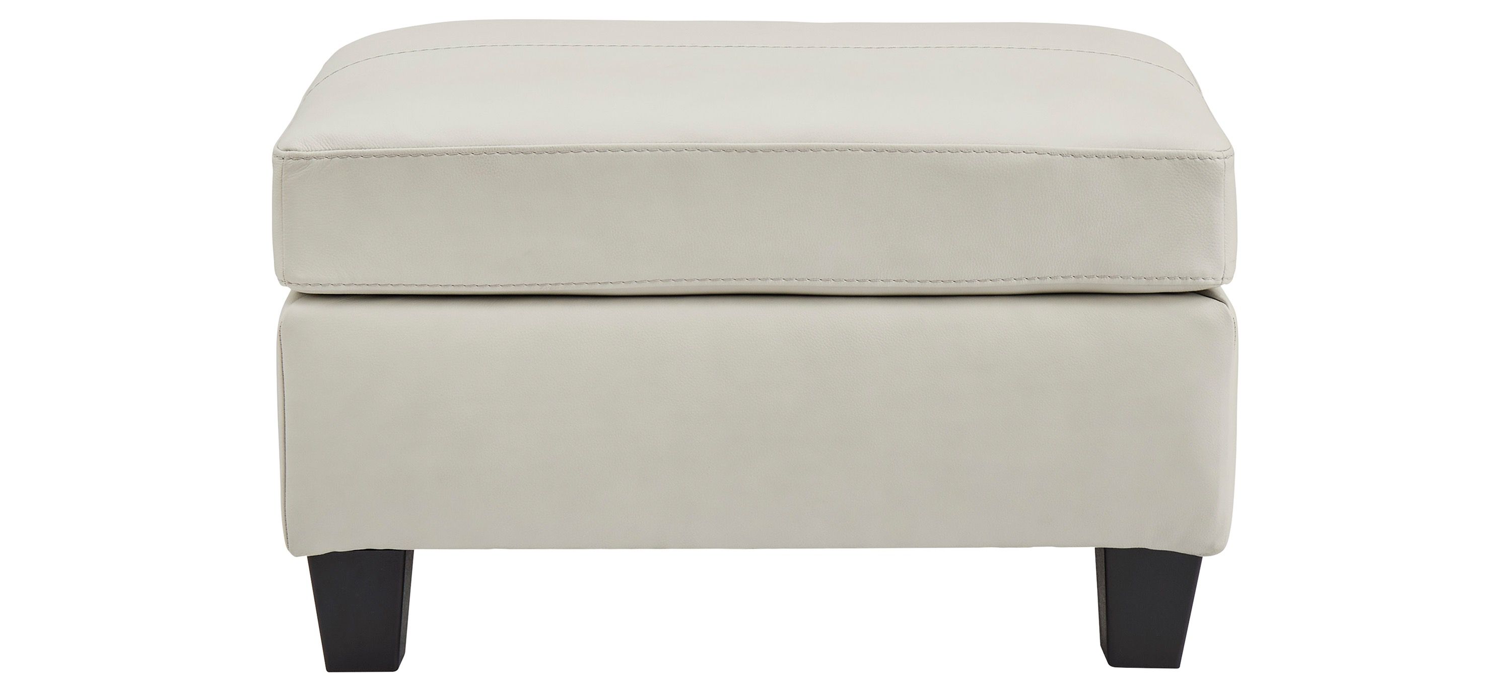 Grant Leather Ottoman