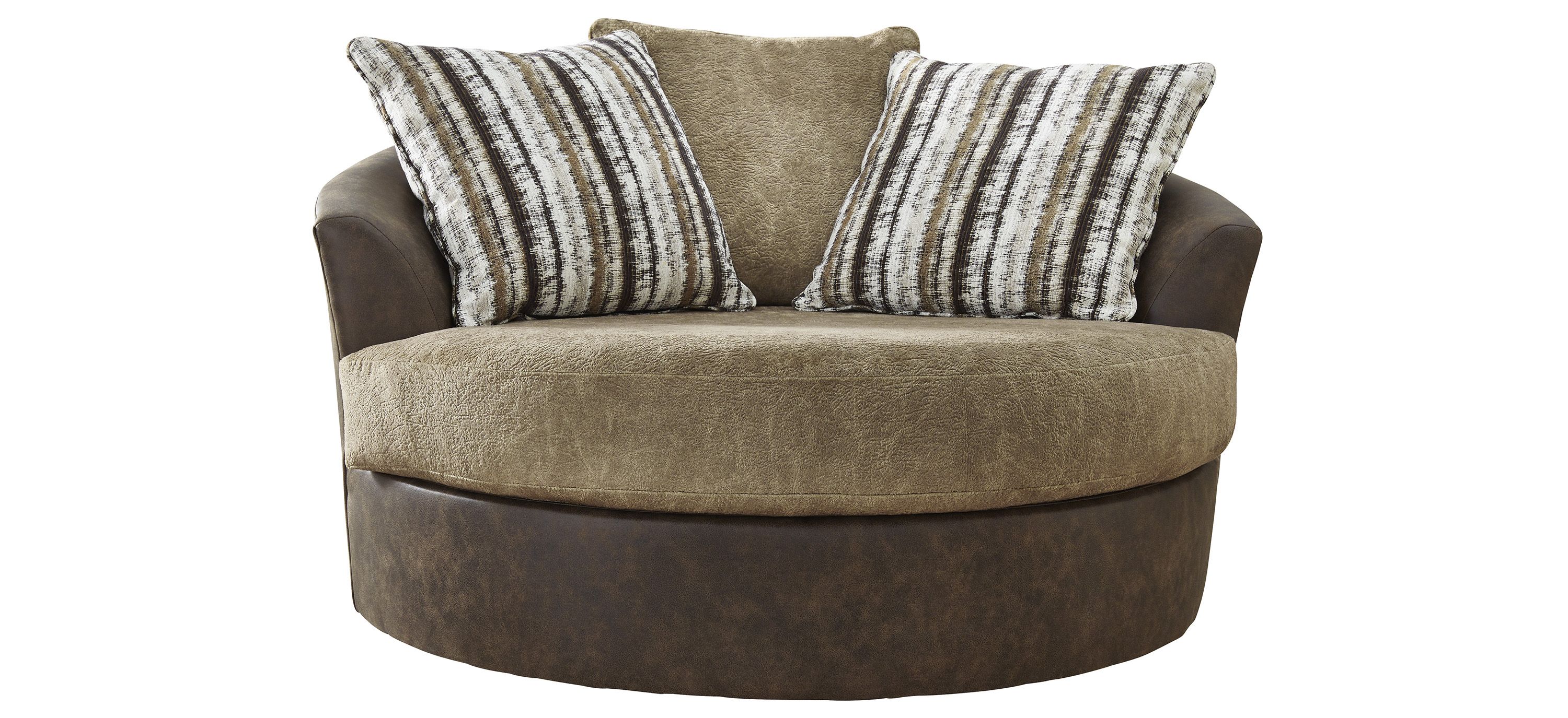 Alesbury Oversized Swivel Accent Chair